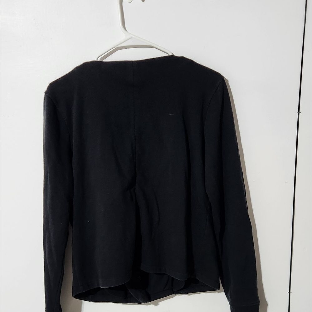 Eyn zip up black Jacket - Picture 3 of 4